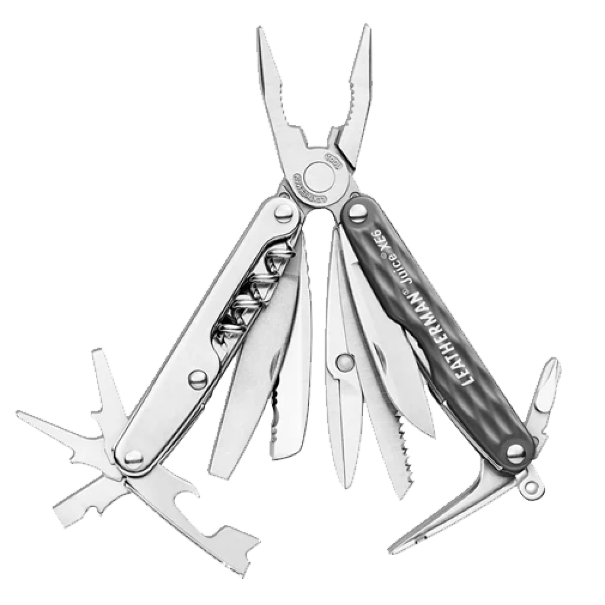 Leatherman JUICE C2 折叠多用途工具帶開瓶器 (灰色)